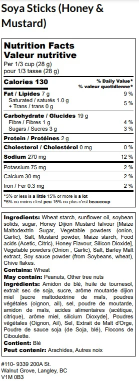 Soya Sticks - Honey Mustard - Image 2